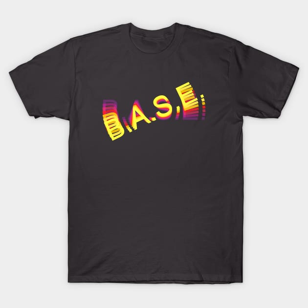 BASE - 80s Style T-Shirt by lowpull